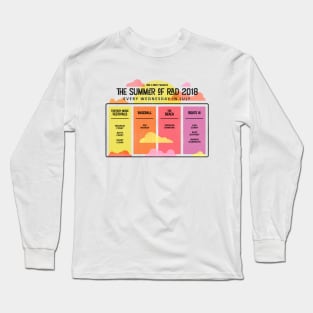 The Summer of RAD 2018 Long Sleeve T-Shirt